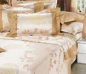 冰彩亞麻席三件套(花前月下)