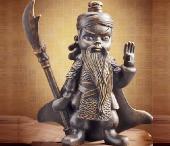 關(guān)羽插筆座