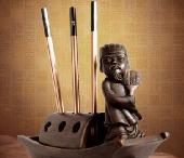 草船借箭插筆座