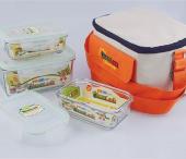 韓國(guó)樂(lè)扣 愛(ài)心三件套