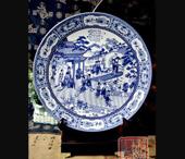青花·賞盤·金陵十二釵