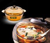 美國康寧晶彩透明鍋