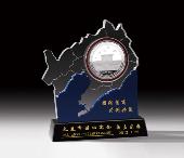 水晶工藝品臺(tái)座 獎(jiǎng)牌