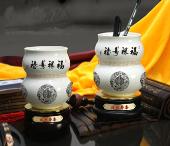 福祿旋轉(zhuǎn)筆筒