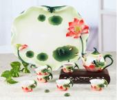 荷塘月色陶瓷套裝