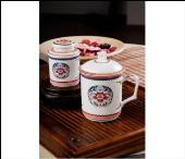 富貴連綿疊彩描金兩件組