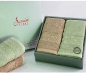 雅韻竹纖維雙條巾禮盒