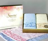 花香雙條巾禮盒