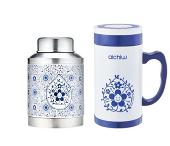 青花雅仕 （青花瓷套裝杯）