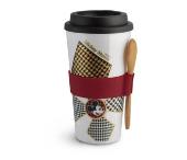 迪士尼千鳥格辦公杯