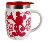 剪紙米奇陶瓷隔熱杯