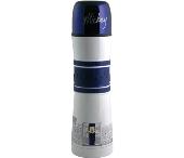 米奇藍(lán)白寫真真空保溫瓶