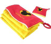 影像米奇絲絨包