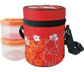 花樣維尼提袋餐盒