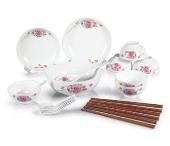 一往情深22件組合餐具