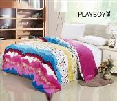 拉舍爾暖絨被套毯--水墨印象