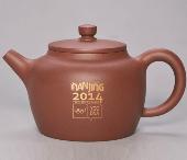 小平蓋(紫砂壺)