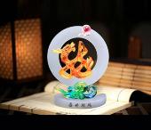 盛世祥瑞琉璃擺件