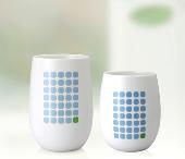 矩陣陶瓷馬克杯兩件套