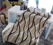 花花公子貂狐絨毯