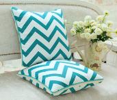 碧波蕩漾帆布抱枕