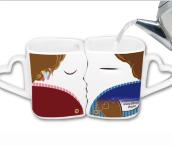 個性定制情侶變色對杯