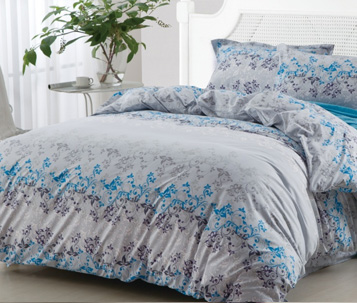 堂皇藍(lán)顏四件套