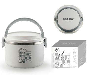 史努比正品保溫飯盒