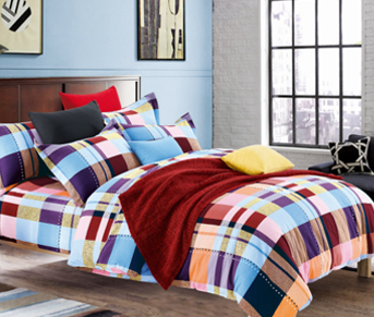 純棉活性磨絨四件套