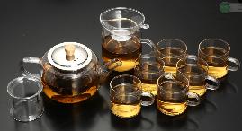 趣優(yōu)家高硼硅一壺六杯茶具