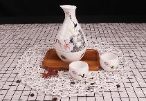 盛世唐韻 酒具系列手繪荷韻